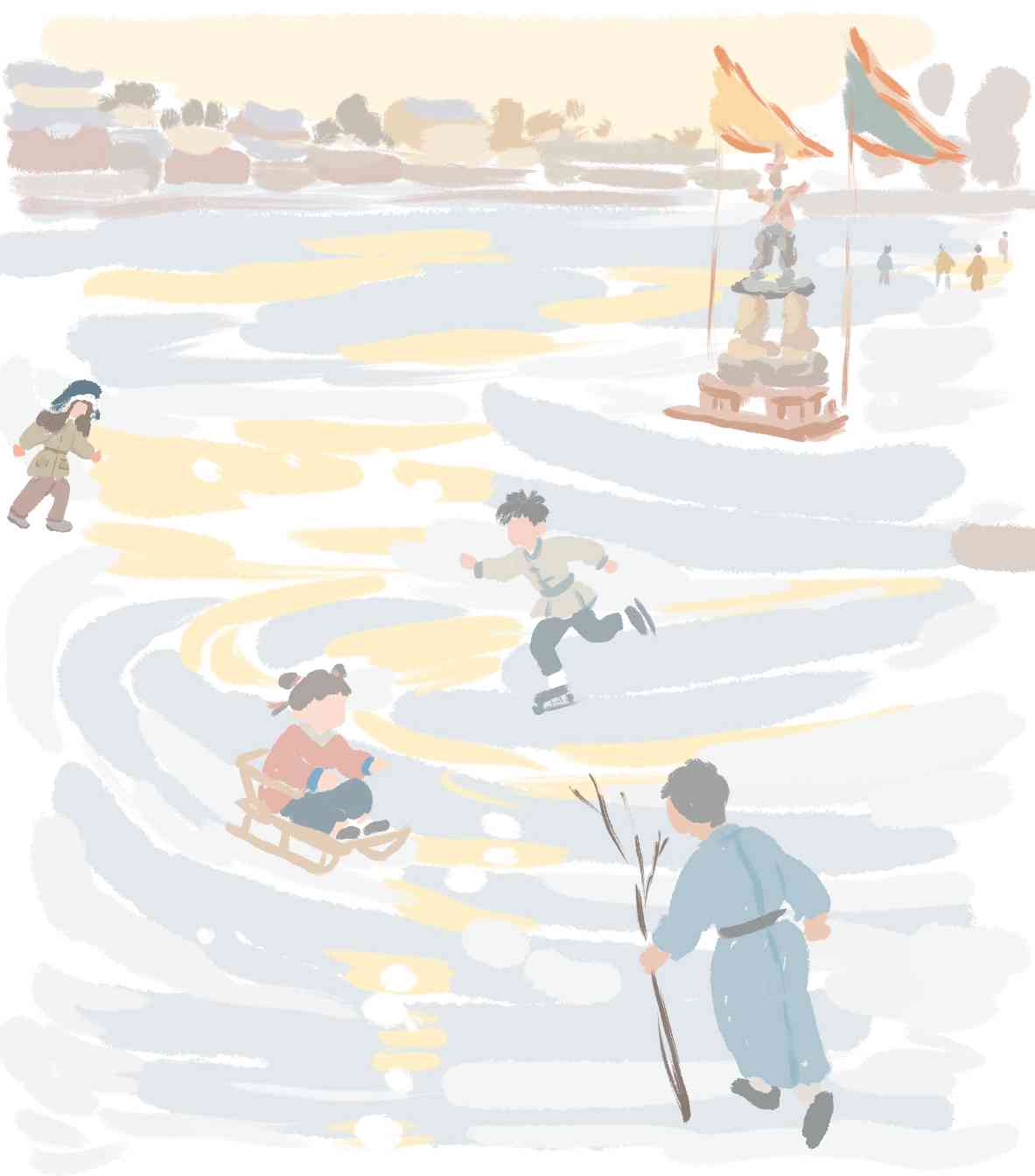 岁时冰嬉记趣