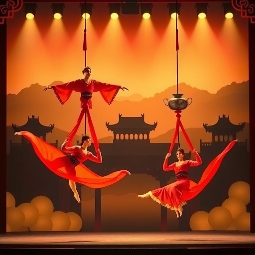 以杂技语言重构考古史诗 杂技剧《一指千年》上演