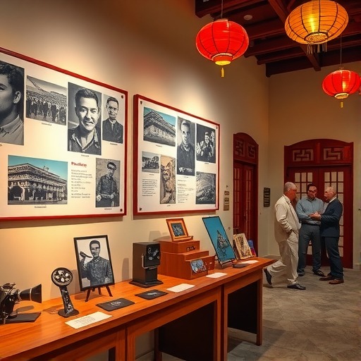 “抗战电影历史展览”走进澳门社区