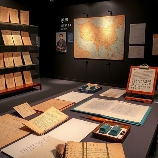 “山河迹忆——手稿里的抗战中国”展览举办