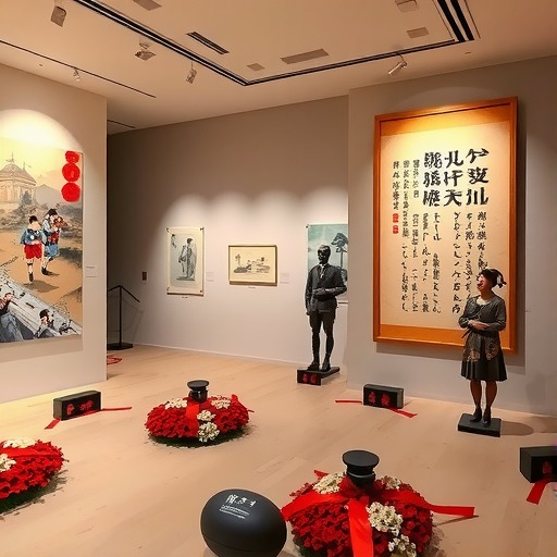 纪念中国人民抗日战争暨世界反法西斯战争胜利80周年盟员美术作品展开幕