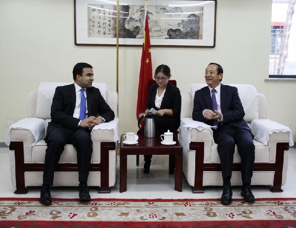 顾玉才副局长会见阿富汗驻华大使-图片版权归原作者所有