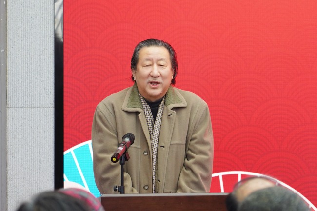 中国文化艺术发展促进会主席杨晓阳致辞