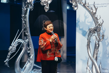 展览出品人、斯巴诺萨设计创始人敖慈悦致辞