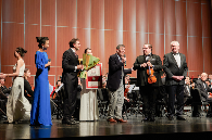 (音乐会总监张金春老师致辞:对这场音乐盛宴能够为公益事业助力感到无比欣慰。) (音乐会总监张金春老师致辞:对这场音乐盛宴能够为公益事业助力感到无比欣慰。)