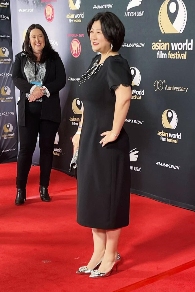 中国电影制片人、本届亚洲国际电影节评委会主席王晓燕
