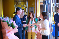 《生命韵律：花间蝶舞——茧、蝶、花 》 艺术展开幕