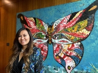 《生命韵律：花间蝶舞——茧、蝶、花 》 艺术展开幕