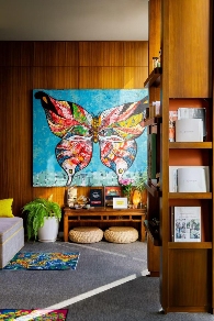 《生命韵律：花间蝶舞——茧、蝶、花 》 艺术展开幕