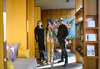 《生命韵律：花间蝶舞——茧、蝶、花 》 艺术展开幕