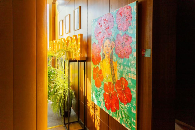 《生命韵律：花间蝶舞——茧、蝶、花 》 艺术展开幕