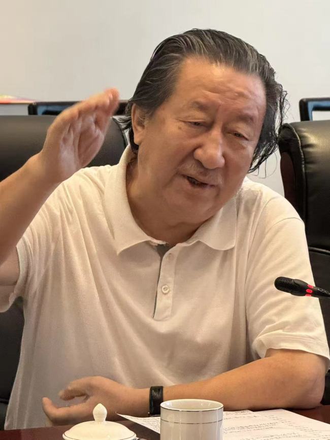 中国文促会主席杨晓阳致辞 钱晓鸣摄