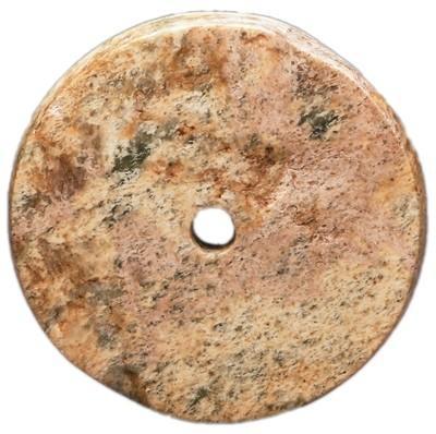 良渚文化玉纺轮