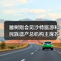 雒树刚会见沙特旅游和民族遗产总机构主席苏尔坦（图1）