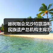 雒树刚会见沙特旅游和民族遗产总机构主席苏尔坦（图2）