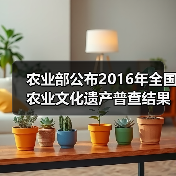 农业部公布2016年全国农业文化遗产普查结果（图2）