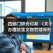 四部门联合印发 《关于办理妨害文物管理等刑事案件若干问题的意见》（图1）