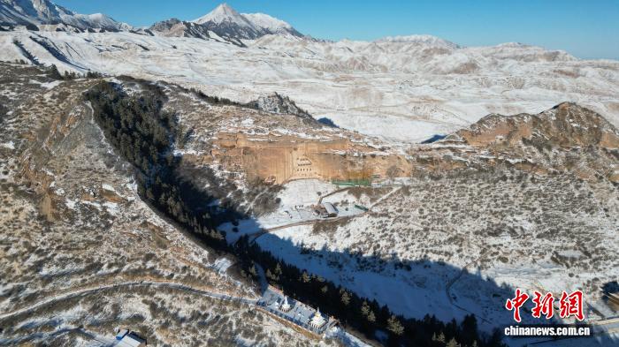 甘肃肃南马蹄寺石窟群“丝路文明”映千年