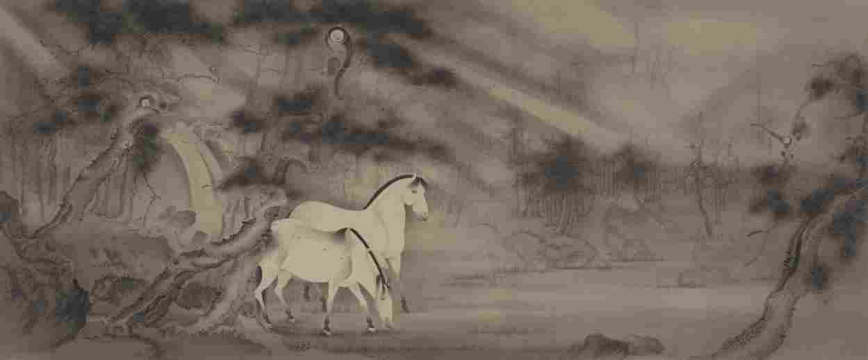 传统笔墨绘就生命哲思——籍洪达中国画作品展在山东威海启幕 传统笔墨绘就生命哲思——籍洪达中国画作品展在山东威海启幕