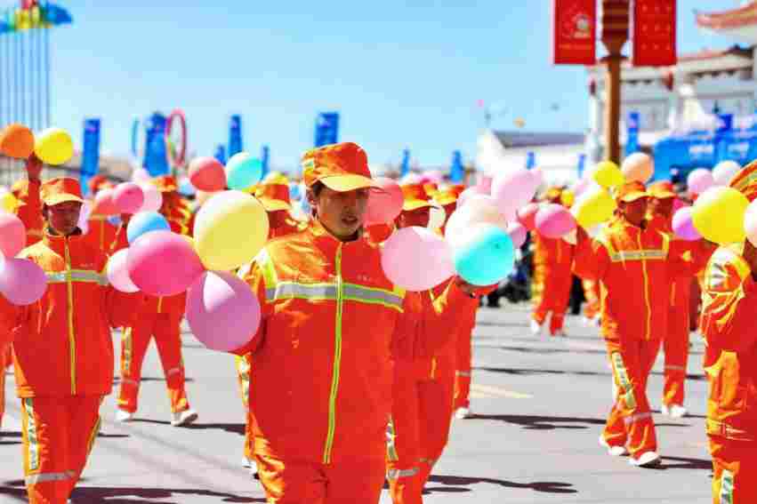 象雄文化旅游节舞动雪域团结赞歌（石榴花开 籽籽同心）