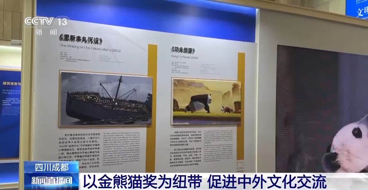 以影视为载体 金熊猫奖成为文化交流的关键纽带