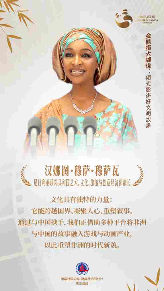 金熊猫嘉宾说:用光影讲好文明故事