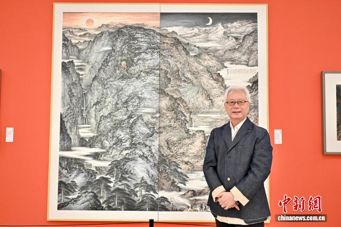 55岁赴北京读博 台湾画家林章湖开启艺术新生 55岁赴北京读博 台湾画家林章湖开启艺术新生