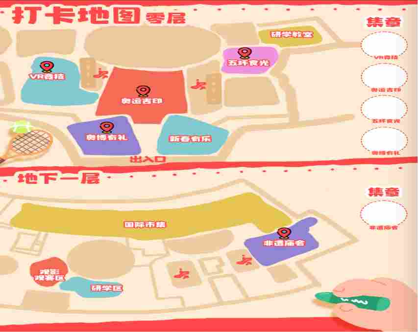 【攻略】春节来奥博逛市集、看展览、集章兑奖,全程不迷路!