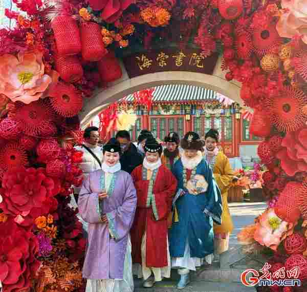 海棠迎春、花树祈福,圆明花事知多少 海棠迎春、花树祈福,圆明花事知多少